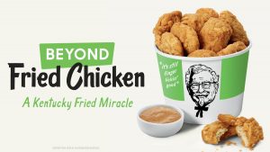 【アメリカ】KFC、植物由来代替肉チキンナゲット等のテスト販売を開始。ビヨンド・ミートと提携
