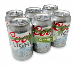 【カナダ】モルソン・クアーズ、再生プラ50%以上活用のビール缶梱包パックを試験導入。CO2削減