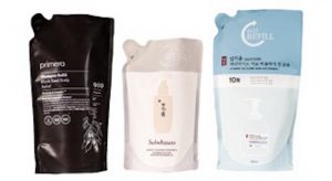 【韓国】化粧品大手アモーレパシフィック、詰替用パックでダウのリサイクル性能高いプラ素材を採用