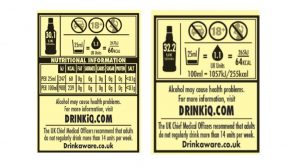 【イギリス】ディアジオ、アルコールの健康懸念を伝えるラベルを自主的に製品に貼付。ポジティブ・インパクトへ
