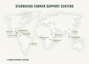 【ブラジル】スターバックス、コーヒー農家支援センター設立。10カ国目。所得向上・農法改善