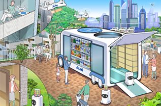 【日本】アサヒ飲料とソフトバンク、清涼飲料水の自動運転配送サービス実証で協働