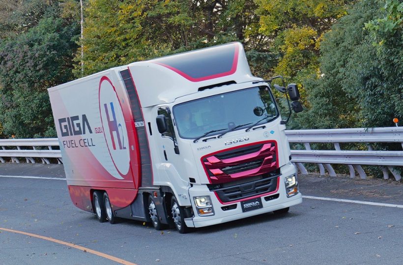 【日本】ホンダといすゞ、FCV大型トラックの公道実証で協働。2027年市場投入目指す 1