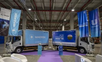 【サウジアラビア】マースクとユニリーバ、サウジで商用EV導入促進。第1号EVバン投入