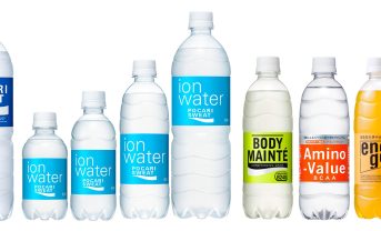 【日本】大塚製薬、100％再生PET樹脂使用PETボトル容器採用。飲料製品90%以上対象