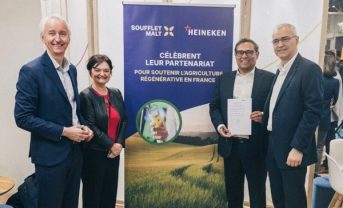 【フランス】ハイネケンとSoufflet Malt、大麦等でリジェネラティブ農業の大規模化協働