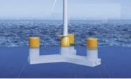 【日本】鹿島とカナデビア、ClassNKから浮体式洋上風車支持構造物の技術認証取得。国内初