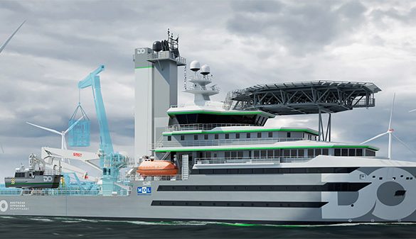 【ヨーロッパ】商船三井、欧州洋上風力作業船事業に参入。ショラーHDと船舶2隻共同保有