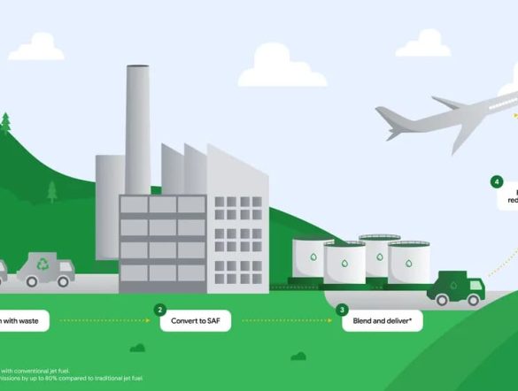 【国際】グーグルとアメリカン航空、過去最大規模のSAF契約締結。3500万ガロン