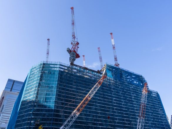 【日本】清水建設、石綿含有建材付着の廃アルミパネル再資源化。同一街区内の新築建材で活用