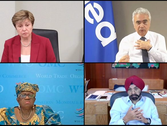 【国際】IEA・IMF・世銀・WTO、中東情勢の経済影響で共同声明。脆弱国に過大な影響